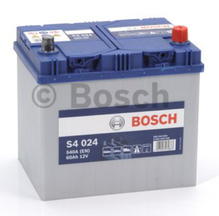 Аккумулятор Bosch S4 024 Silver