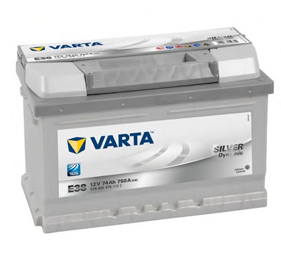 A Varta Silver Dynamic E38